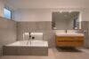 Puristische Luxus-Villa Bestlage Riedberg Westflügel - Badezimmer (UG)