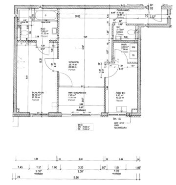 Barrierefreie 2-Zimmer-Wohnung mit Wintergarten – ideal für 50+ oder Kapitalanlage, 60438 Frankfurt am Main, Etagenwohnung