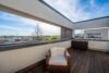 Exklusive Architekten-DHH mit Innenhof & großer Duplex-Garage Bestlage Frankfurt-Riedberg-Westflügel - Loggia / Dachterrasse (SG)
