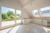 Wohnen wie im Urlaub–einzigartige Penthouse-Galerie-sonniger Dachgarten in Bestlage von Praunheim - Essbereich