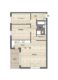 Wohnen mit Weitblick – stilvolle 3-Zimmer-Wohnung mit exklusivem Skylineblick - Grundriss