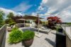 Traumhafter Skylineblick - Exklusives Penthouse mit Rooftop im Frankfurter Diplomatenviertel - Rooftop Gartenseite