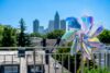 Traumhafter Skylineblick - Exklusives Penthouse mit Rooftop im Frankfurter Diplomatenviertel - Detail Skylineview